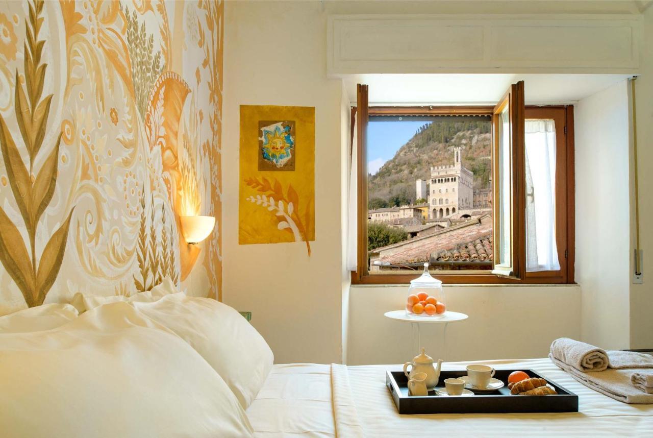 גוביו Hotel San Francesco E Il Lupo מראה חיצוני תמונה